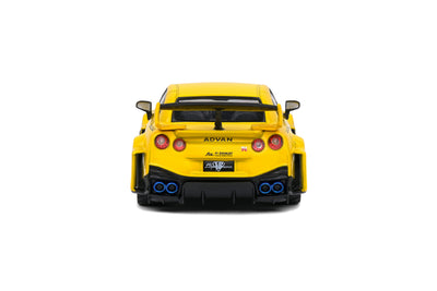 Solido: Nissan GTR35 LBWK Silhouette - Yellow -2019 (Scale 1:43)