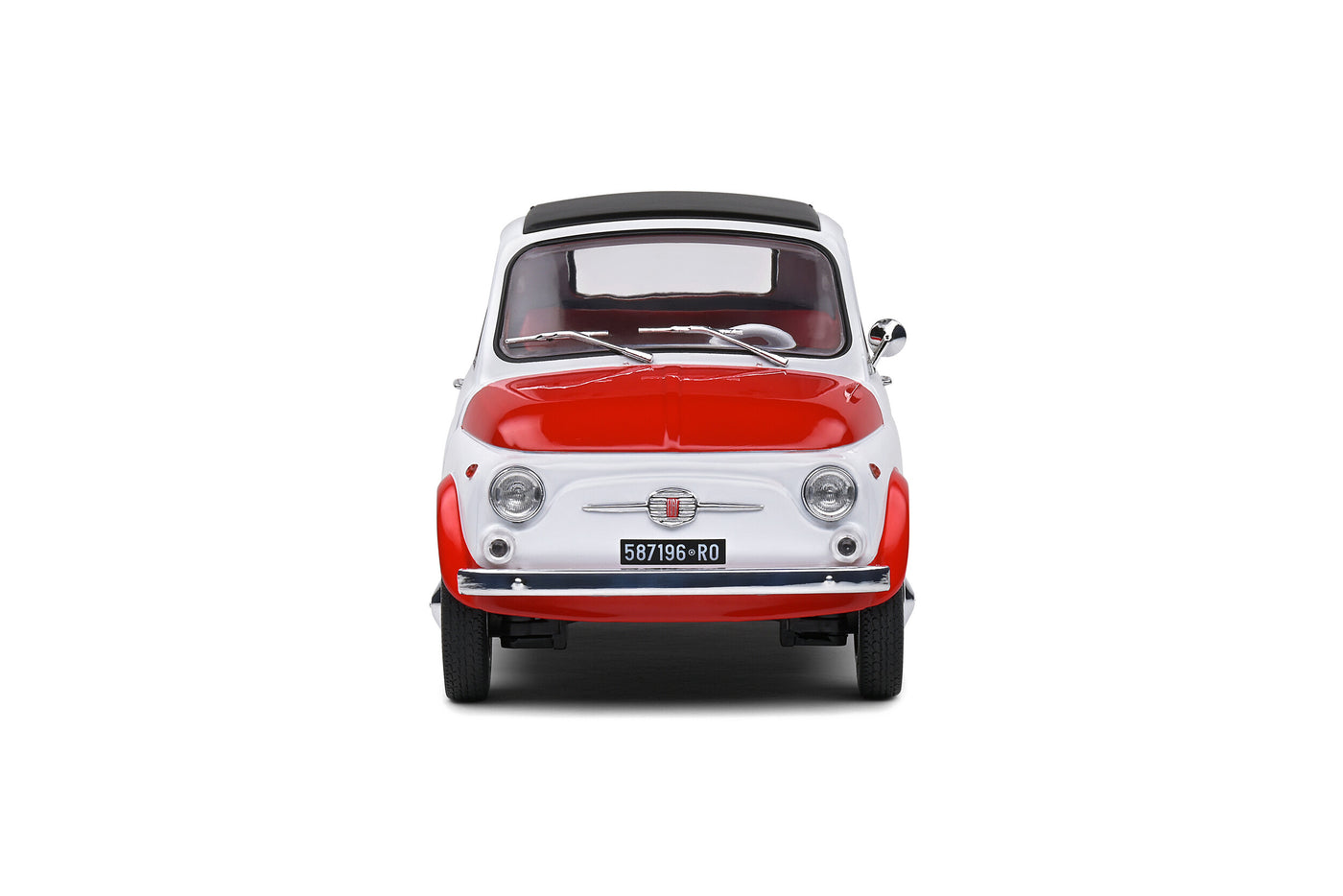 Solido 1965 Fiat 500 Turbina Tribute 1:18