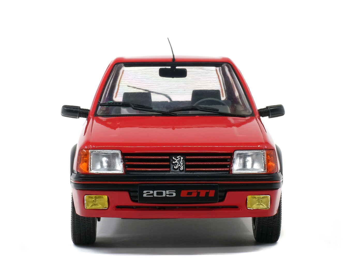 Solido : 1988 Peugeot 205 GTi 1.9L MK I Red Diec-Cast Scale Model (1:18)