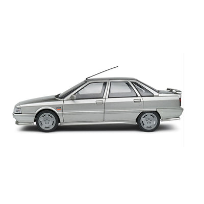 Solido : 1988 Renault R21 Turbo MKII silver Die-Cast Scale Model (1:18)