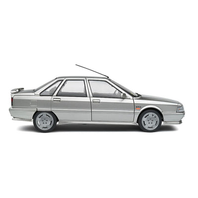 Solido : 1988 Renault R21 Turbo MKII silver Die-Cast Scale Model (1:18)