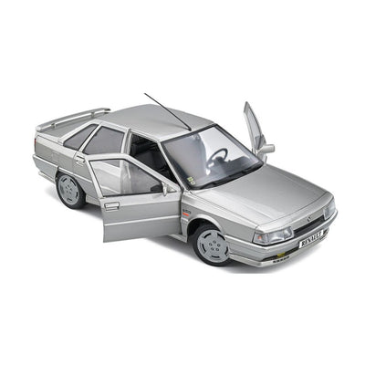 Solido : 1988 Renault R21 Turbo MKII silver Die-Cast Scale Model (1:18)