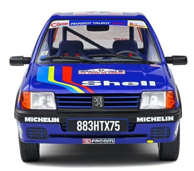 Solido : 1990 Peugeot 205 Rallye #24 Die-Cast Scale Model (1:18)