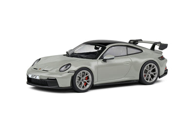 Solido 2022 Porsche 911 992 GT3 Grey - 1:43 Die Cast Scale Model