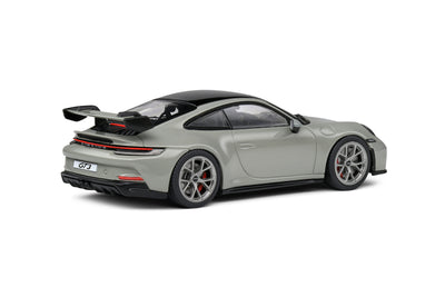 Solido 2022 Porsche 911 992 GT3 Grey - 1:43 Die Cast Scale Model