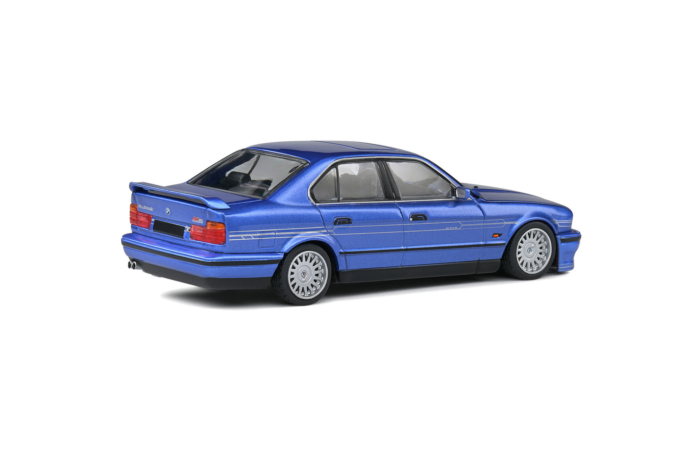 Solido 1994 BMW Alpina E34 B10 BiTurbo Blue - 1:43 Die-Cast Scale Model