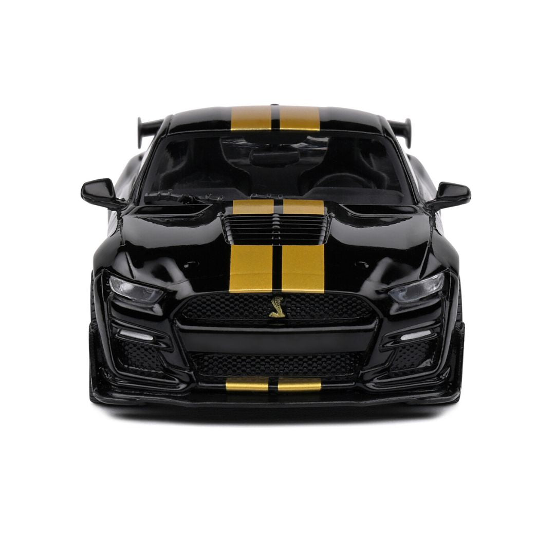 Solido: Ford Mustang Shelby GT500 – Black w/Gold Stripe – Fast Track