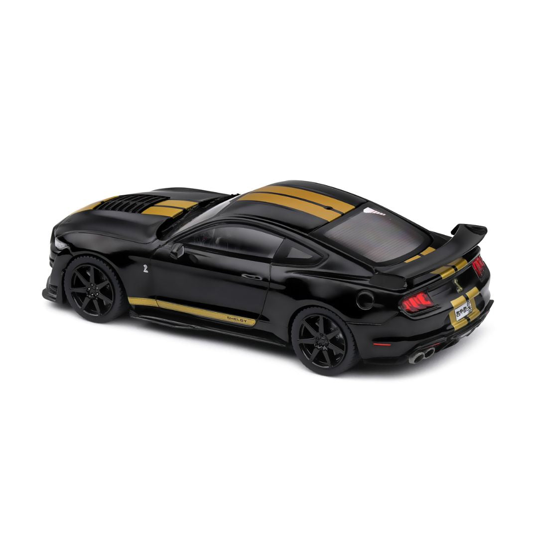 Solido: Ford Mustang Shelby GT500 – Black w/Gold Stripe – Fast Track