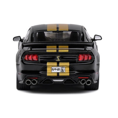 Solido: Ford Mustang Shelby GT500 – Black w/Gold Stripe – Fast Track