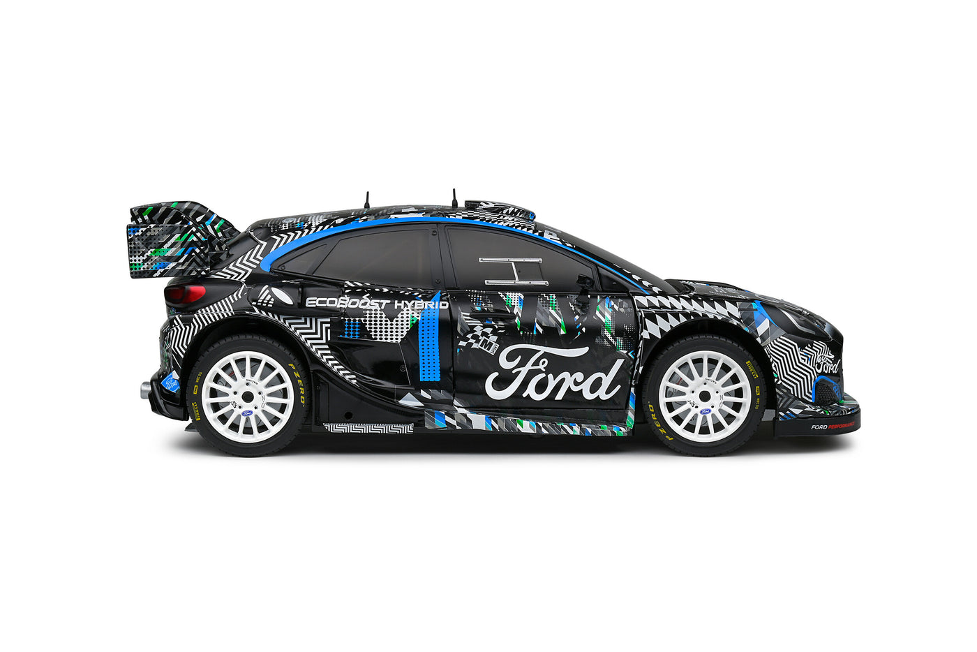 Solido Ford Puma Rally1 Hybrid - Goodwood Festival Of Speed 2021 - 1:18 Die-Cast Scale Model