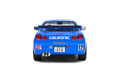 Solido Nissan GT-R (R34) Streetfighter Calsonic Tribute 2000 - 1:18 Die-Cast Scale Model