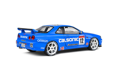 Solido Nissan GT-R (R34) Streetfighter Calsonic Tribute 2000 - 1:18 Die-Cast Scale Model