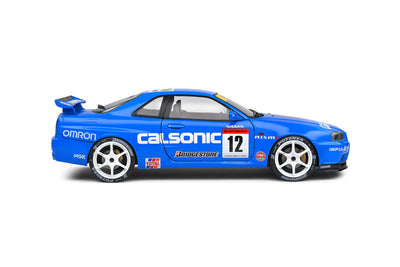 Solido Nissan GT-R (R34) Streetfighter Calsonic Tribute 2000 - 1:18 Die-Cast Scale Model