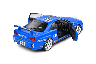 Solido Nissan GT-R (R34) Streetfighter Calsonic Tribute 2000 - 1:18 Die-Cast Scale Model