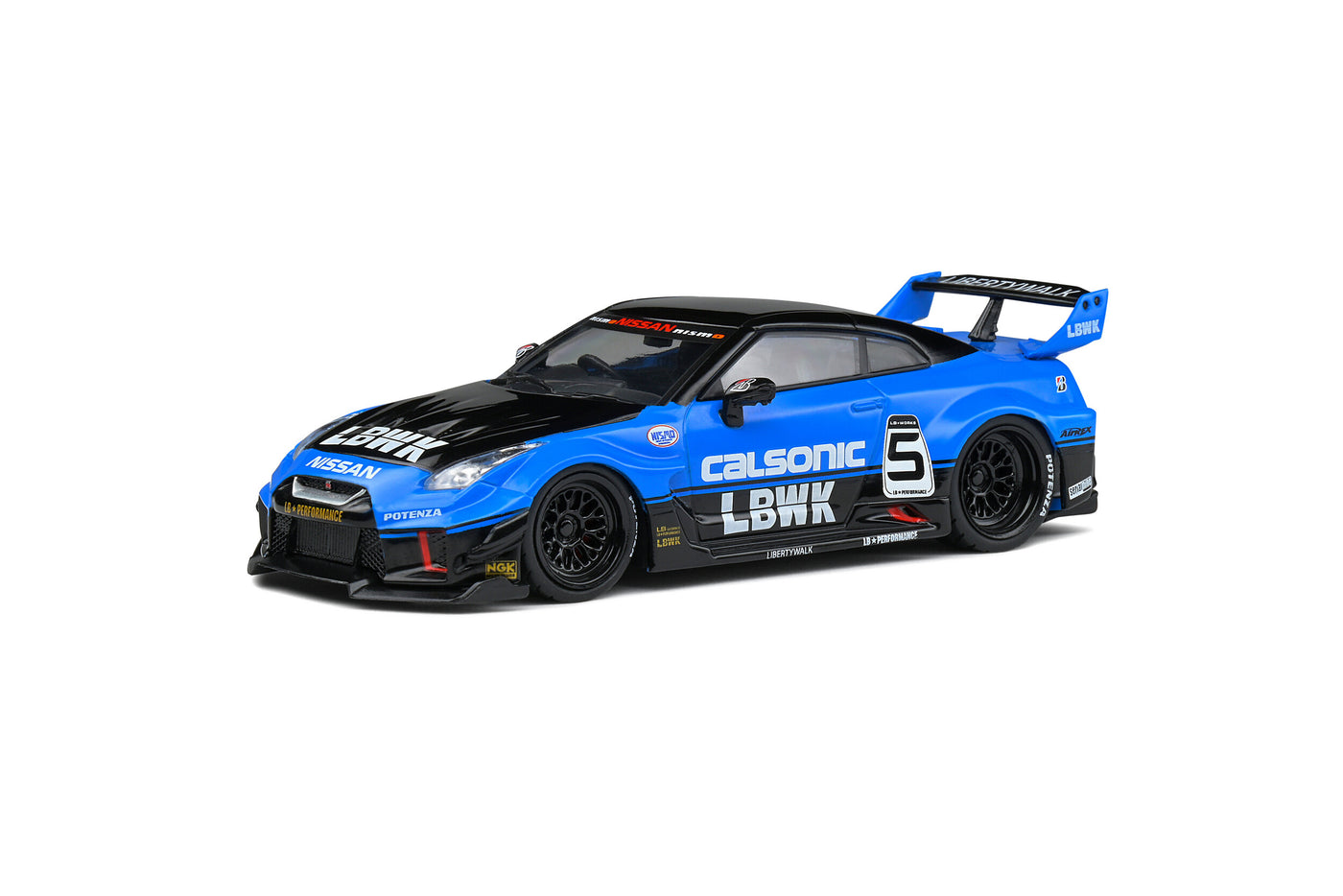 Solido Nissan GTR-R R35 Liberty Walk Body Kit - 1:43 Die Cast Scale Model