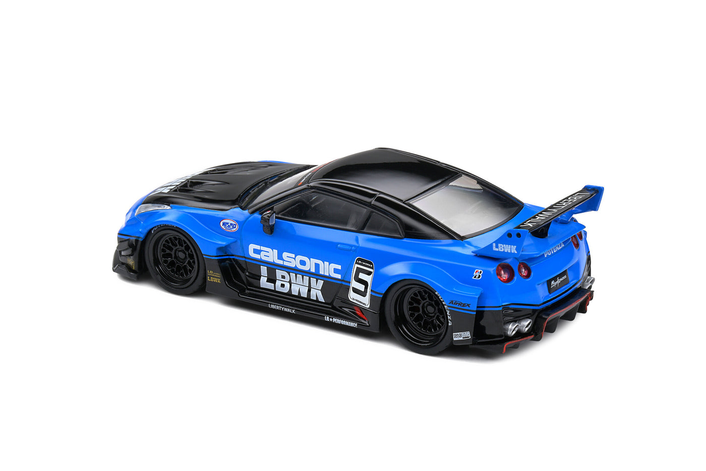 Solido Nissan GTR-R R35 Liberty Walk Body Kit - 1:43 Die Cast Scale Model