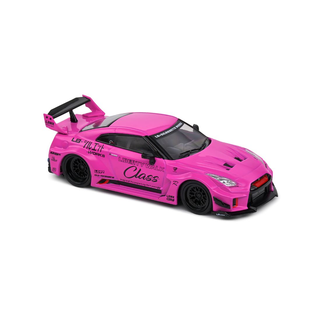 Solido: Nissan GTR35 LBWK Silhouette – Purple – 2019
