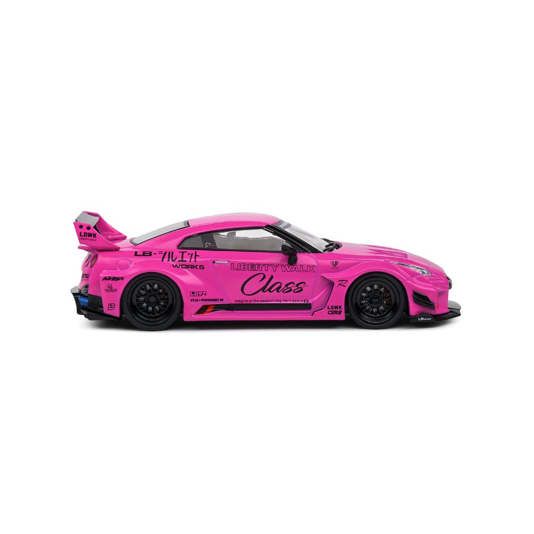 Solido: Nissan GTR35 LBWK Silhouette – Purple – 2019