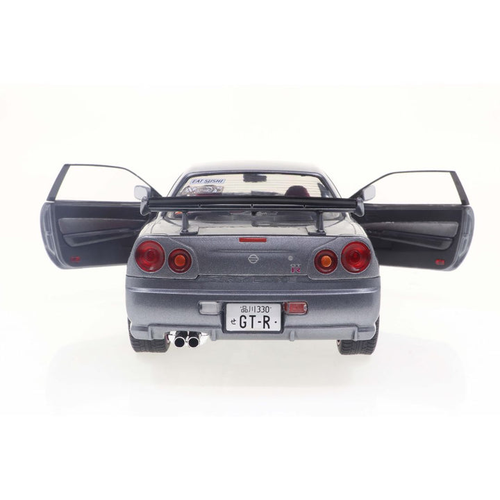 Solido: Nissan Skyline GTR-R34 Die-Cast Scale Model (1:18) – Krazy