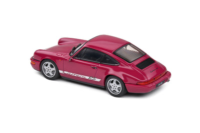 Solido: Porsche 964 RS Red 1992 Die-Cast Scale Model (1:43)