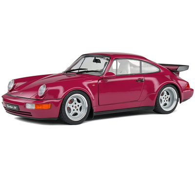 1991 Porsche 911 964 Turbo 3.6 Star Ruby 1:18 Solido diecast scale model