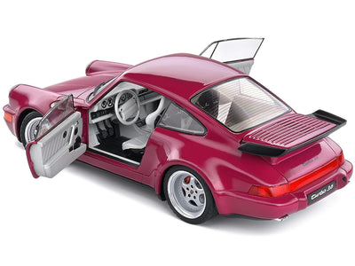 1991 Porsche 911 964 Turbo 3.6 Star Ruby 1:18 Solido diecast scale model