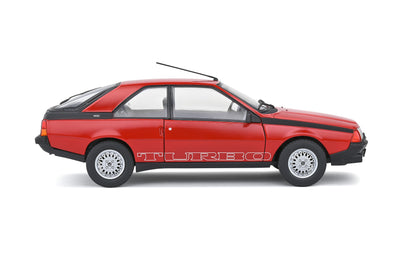 1980 Renault Fuego Turbo red 1:18 - Die-Cast Scale Model | Solido