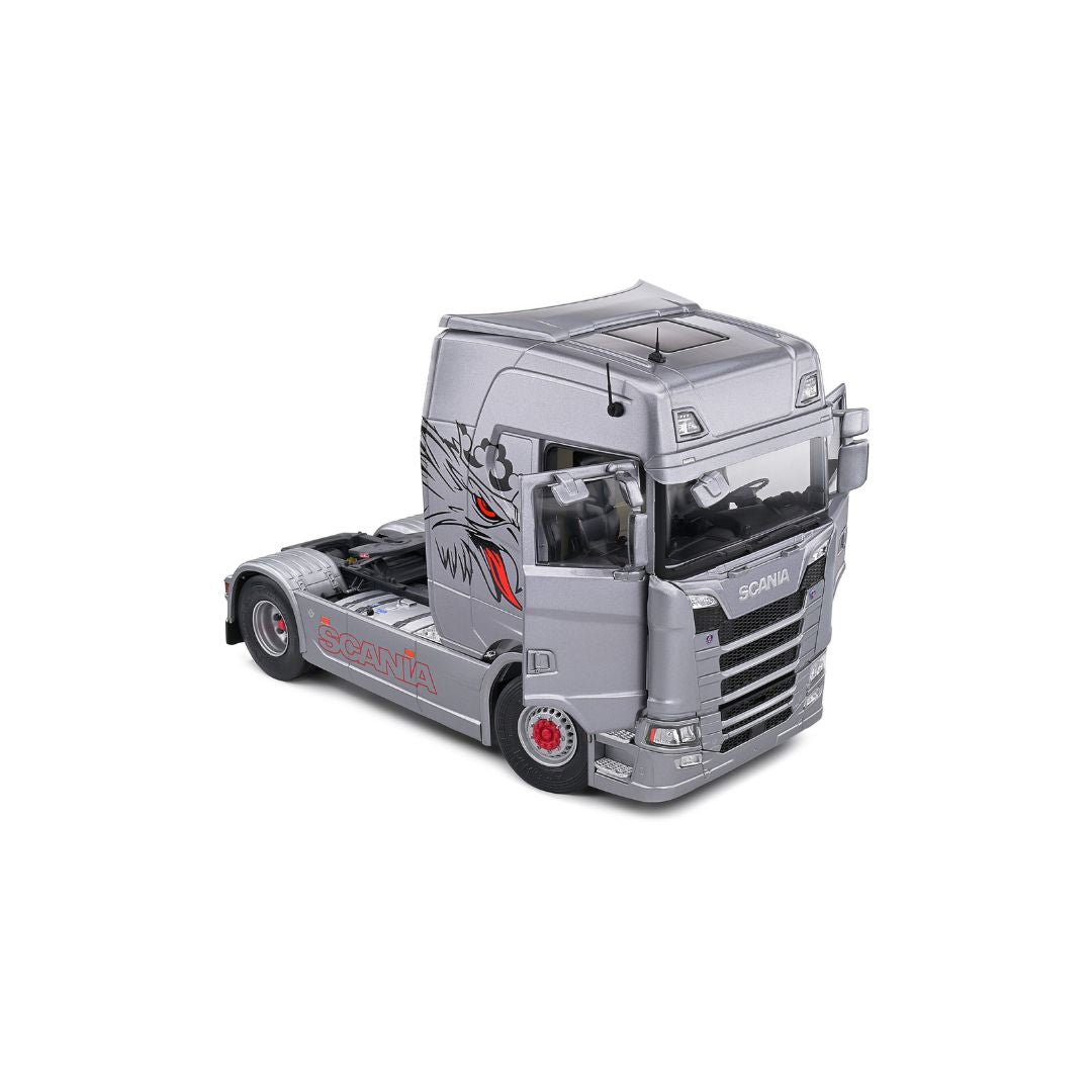 Solido SCANIA 580S HighLine Custom Silver 2023 - 1:24