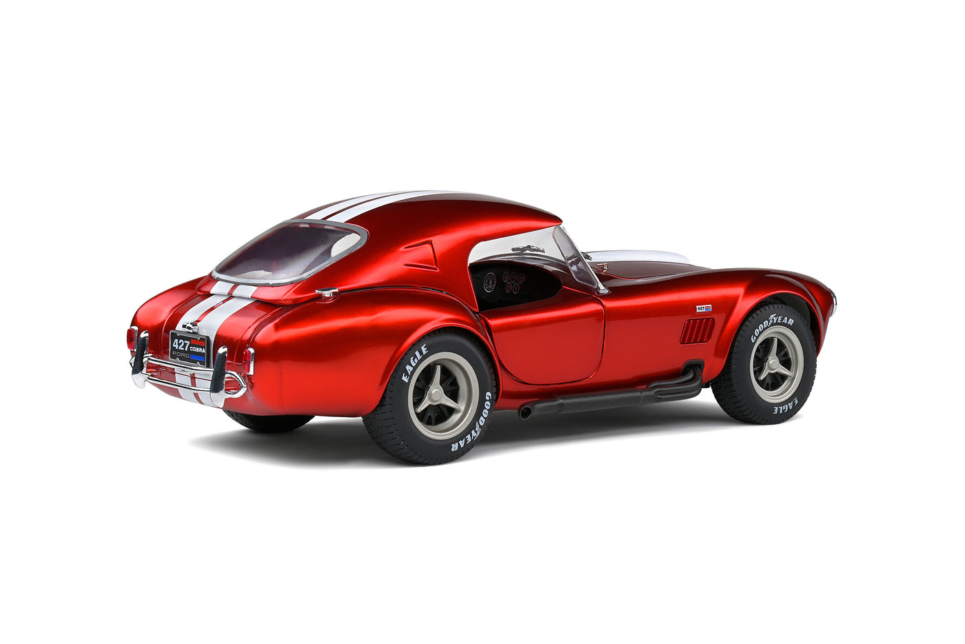 Solido: Shelby Cobra 472 MKII-Metalic Red-1965 Die-Cast Scale Model