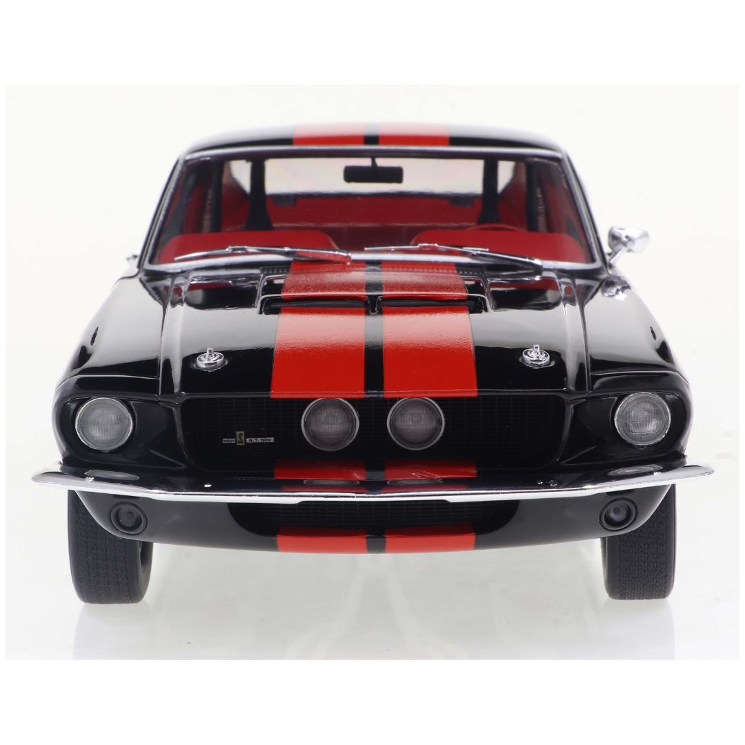 Solido Shelby GT500 Red Black Red Stripes - 1:18