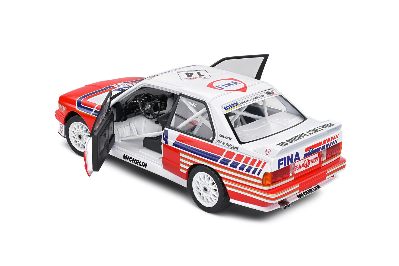 Solido: BMW E30 M3 –Belgium Procar – 1993 – #14 DUEZ (Scale 1:18)