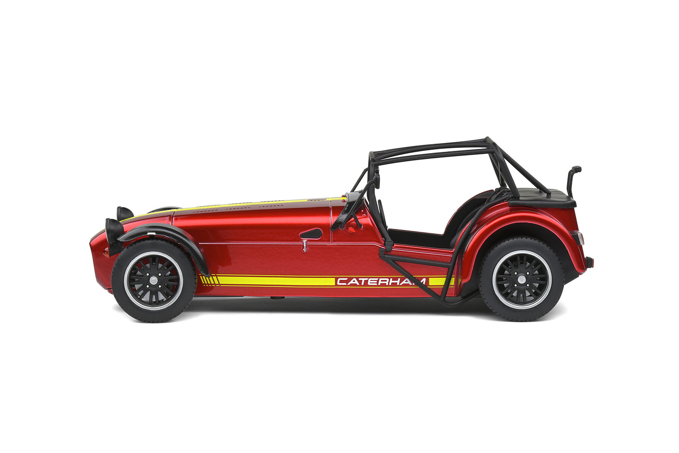 Solido: Caterham Seven 275-2014 -Metallic Red & Yellow (1:18)