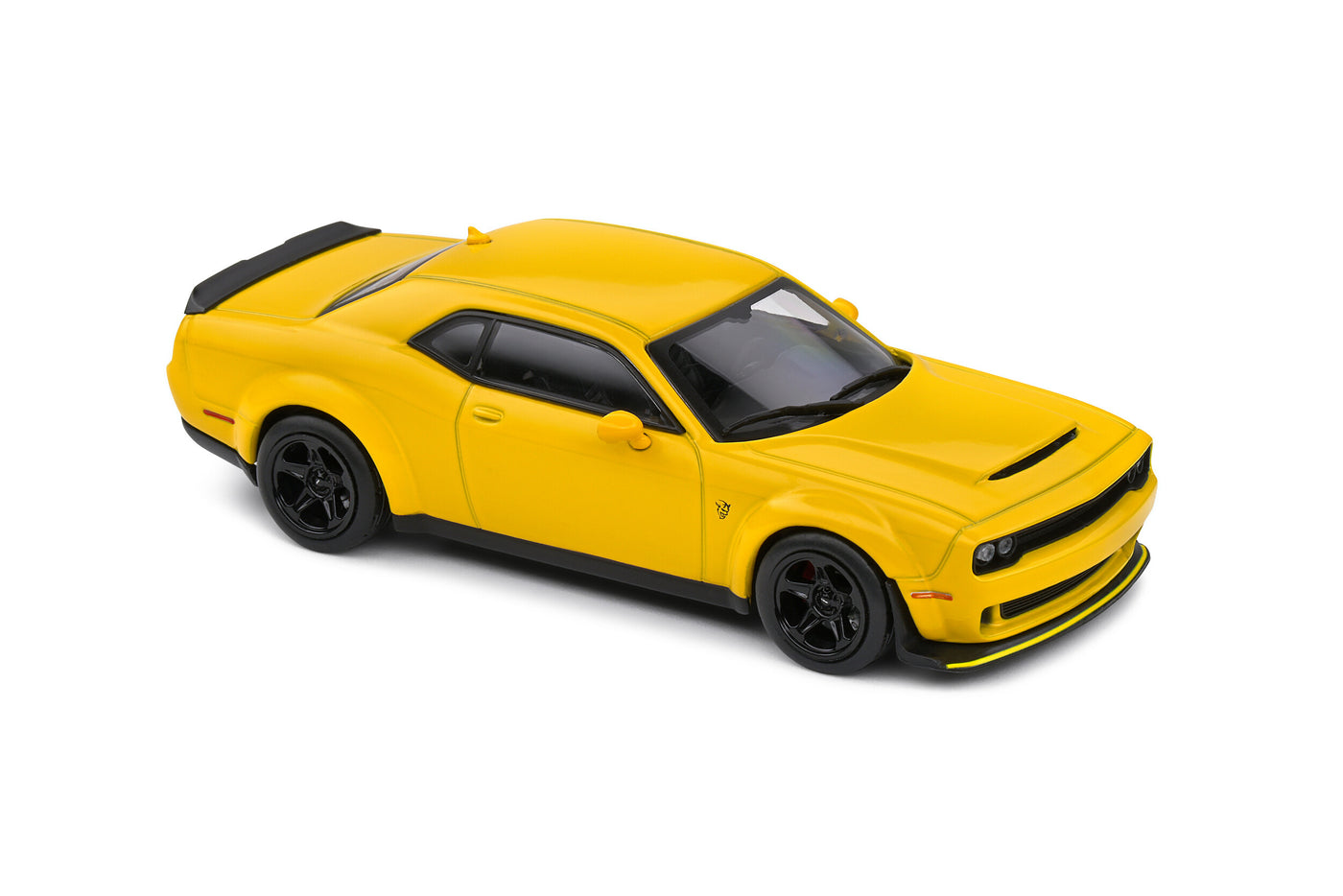 Solido: Dodge Challenger- Demon Yellow Die-cast Scale Model (1:43)