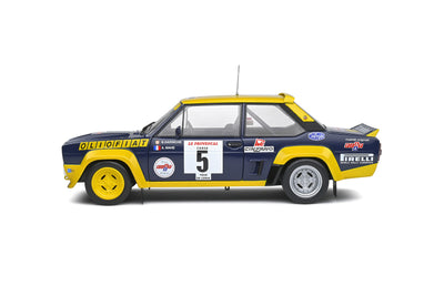 Solido : 1977 Fiat 131 Abarth Tour De Corse #5  B. Darniche/A. Mahe Die-Cast Scale Model