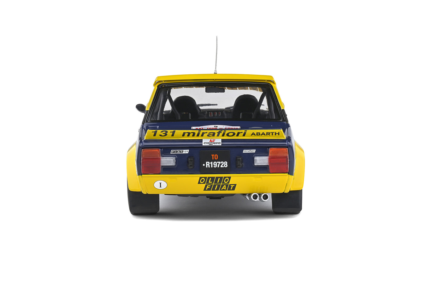 Solido : 1977 Fiat 131 Abarth Tour De Corse #5  B. Darniche/A. Mahe Die-Cast Scale Model