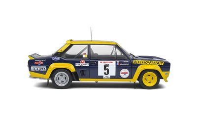 Solido : 1977 Fiat 131 Abarth Tour De Corse #5  B. Darniche/A. Mahe Die-Cast Scale Model