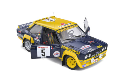 Solido : 1977 Fiat 131 Abarth Tour De Corse #5  B. Darniche/A. Mahe Die-Cast Scale Model