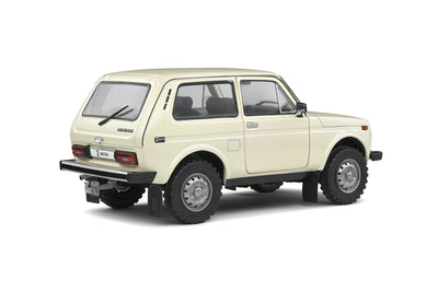 Solido : 1980 Lada Niva - Cream White Die-Cast Scale Model