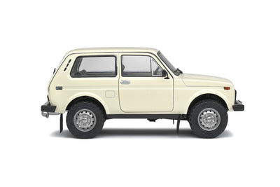 Solido : 1980 Lada Niva - Cream White Die-Cast Scale Model