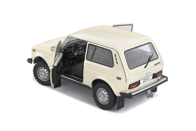 Solido : 1980 Lada Niva - Cream White Die-Cast Scale Model