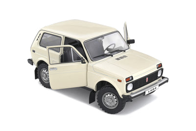 Solido : 1980 Lada Niva - Cream White Die-Cast Scale Model