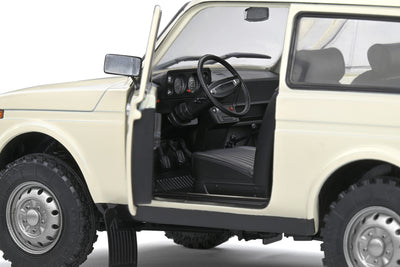 Solido : 1980 Lada Niva - Cream White Die-Cast Scale Model