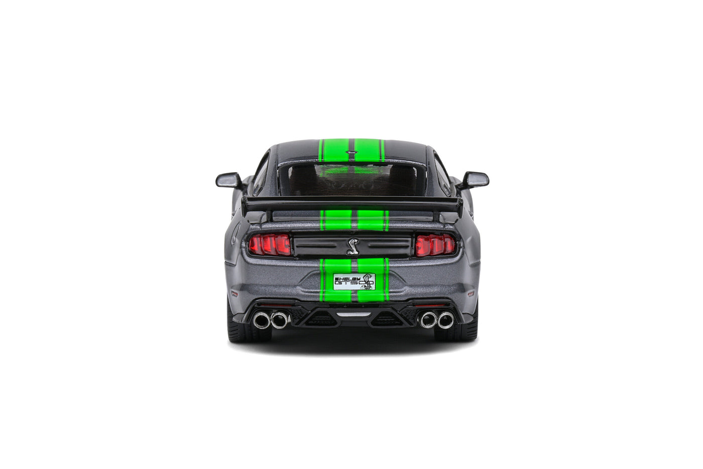 Solido: Shelby Mustang GT500 - Grey Neon Green – 2020 (Scale 1:43)