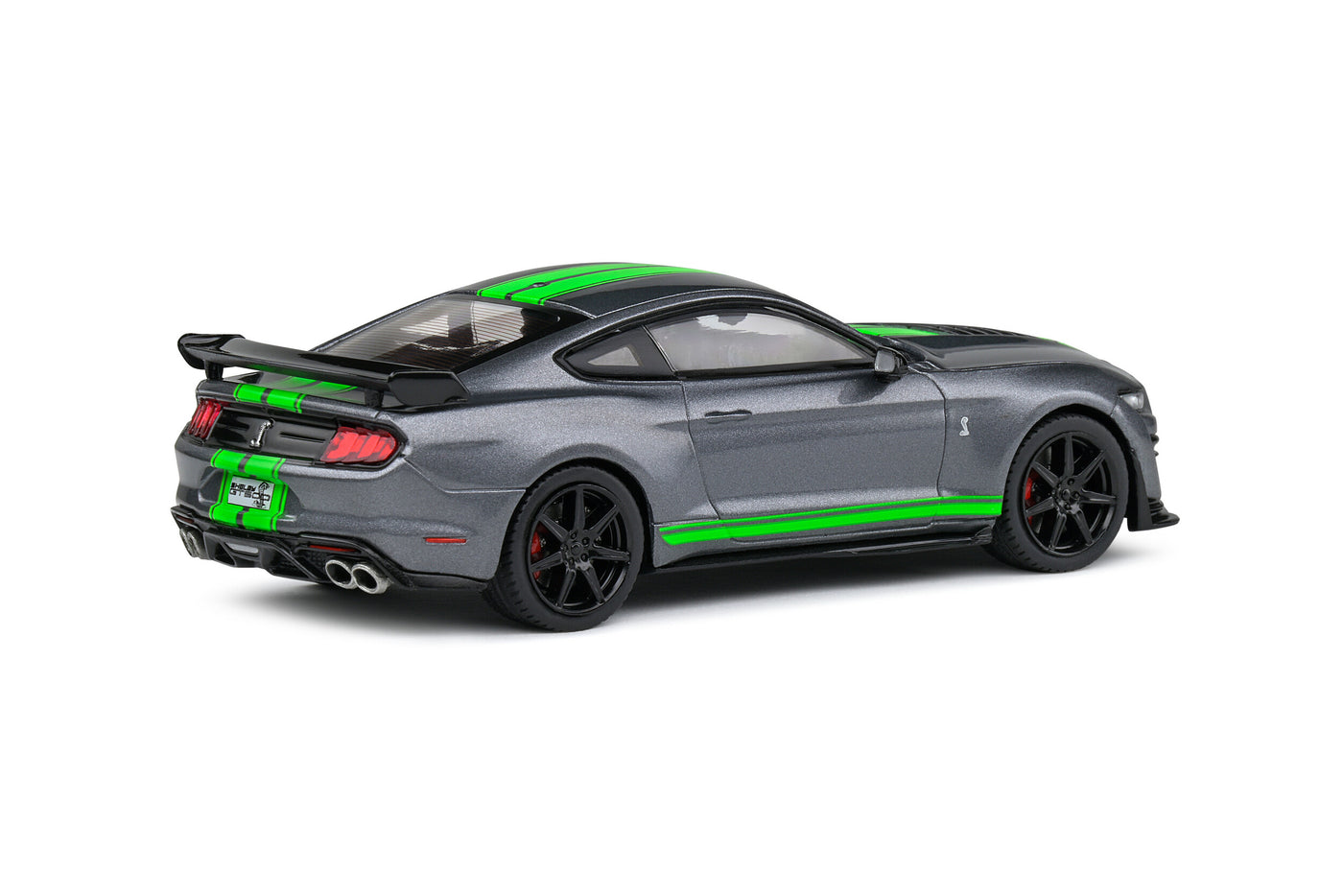 Solido: Shelby Mustang GT500 - Grey Neon Green – 2020 (Scale 1:43)