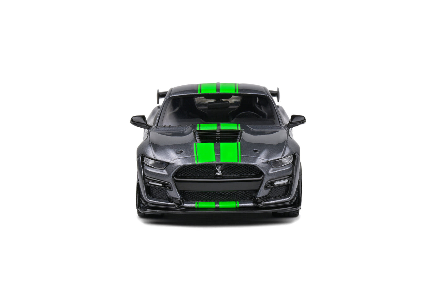 Solido: Shelby Mustang GT500 - Grey Neon Green – 2020 (Scale 1:43)