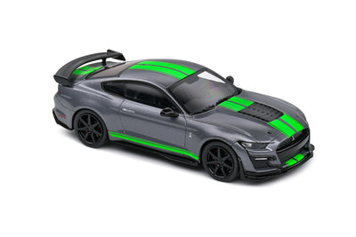 Solido: Shelby Mustang GT500 - Grey Neon Green – 2020 (Scale 1:43)