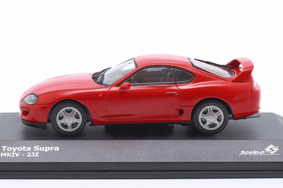 Solido: Toyota Supra MK.4 Red 2001 Die-Cast Scale Model (1:43)