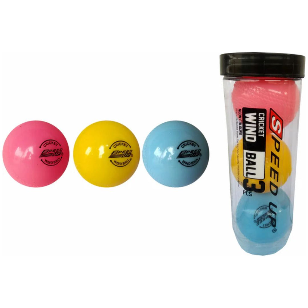 Speed Up: Cricket Wind Ball Pack Of 3