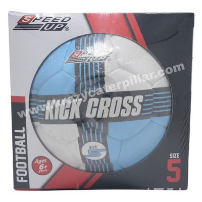 Speed Up: Kick Cross Football Size 5 - Blue White