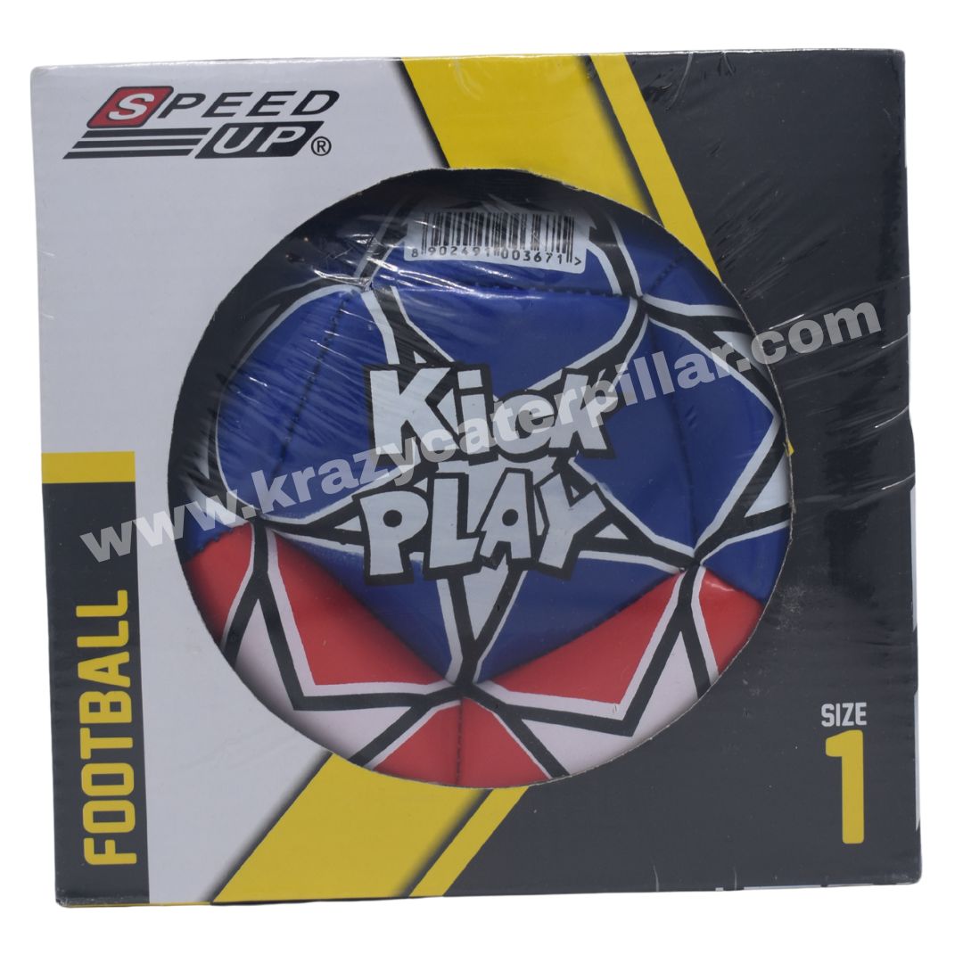 Speed Up Kick Play Football Size 1 Blue And Red